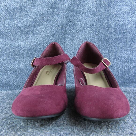 Madeline Stuart Burgundy Heels - Picture 2 of 9